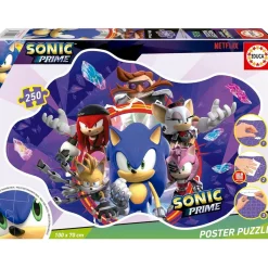 - Puzzle 250 Sonic Prime 'Poster Puzzle' ㅤ*EDUCA BORRAS Best