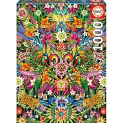 Discount - Puzzle Adultos Motivo Tucanes 1000 Piezas ㅤ Juegos Y Puzzles