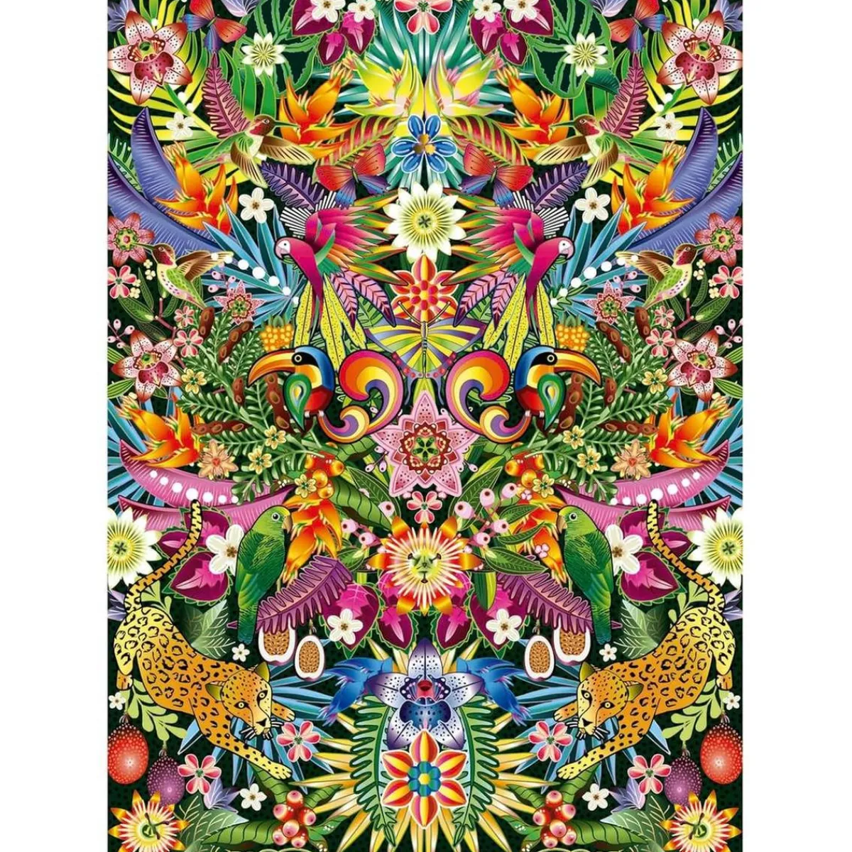 Discount - Puzzle Adultos Motivo Tucanes 1000 Piezas ㅤ Juegos Y Puzzles