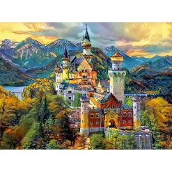 - Puzzle Adultos Neuschwanstein 1000 Piezas ㅤ*EDUCA BORRAS Discount