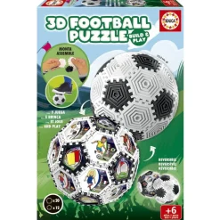 - Puzzle 3D fútbol*EDUCA BORRAS Online