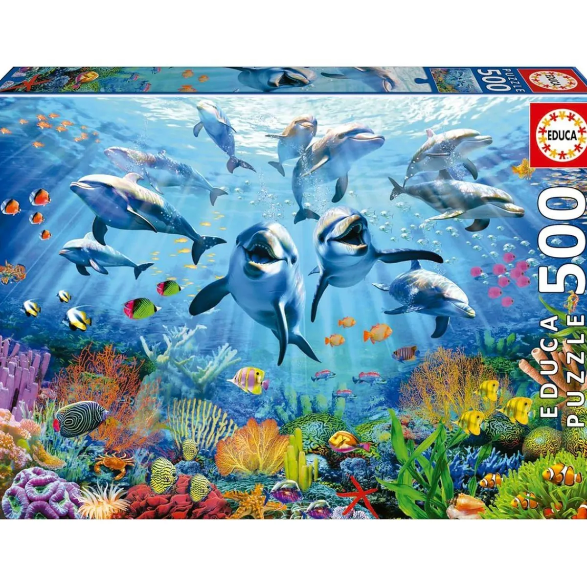 - Puzzle Fiesta Oceánica 500 Piezas ㅤ*EDUCA BORRAS Online