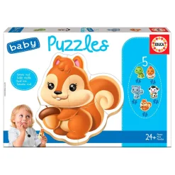 Best Borrás - Animales - Baby Puzzle Juguetes Educativos Y Libros|Juegos Y Puzzles