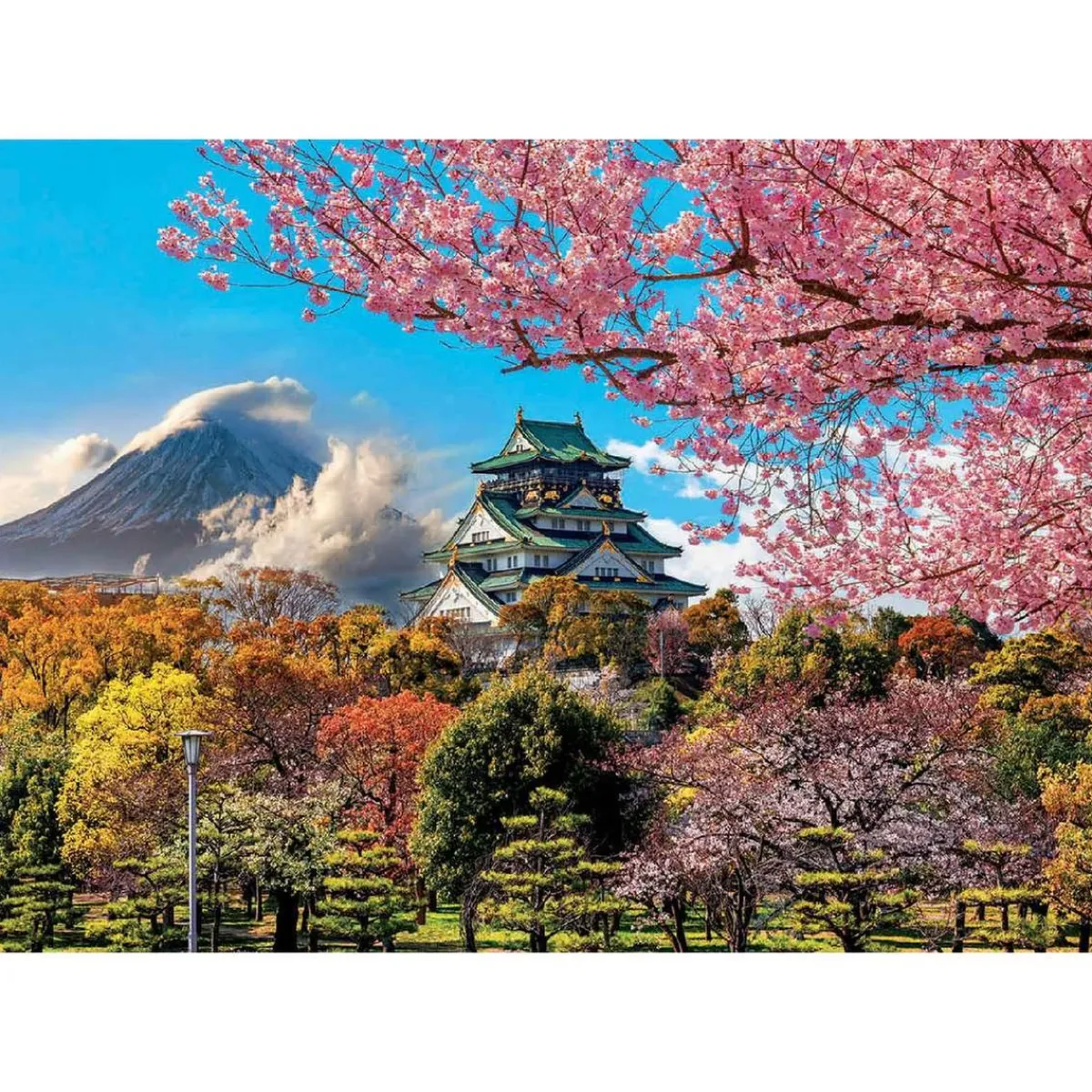 Educa Borrás - Castillo de Osaka, Japón - Puzzle 2000 piezas*EDUCA BORRAS Outlet