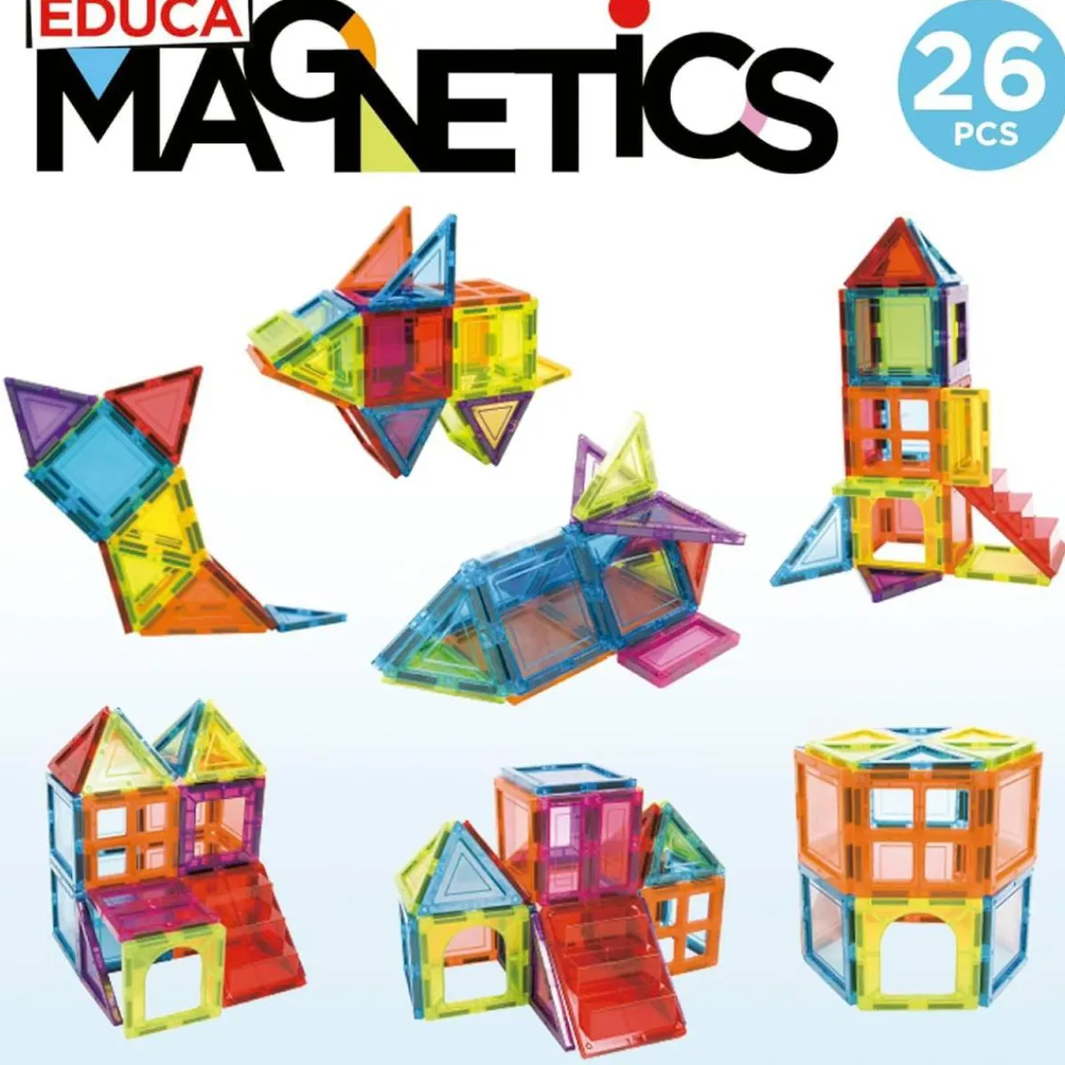 Educa Borrás - Educa Magnetics 26 piezas*EDUCA BORRAS
