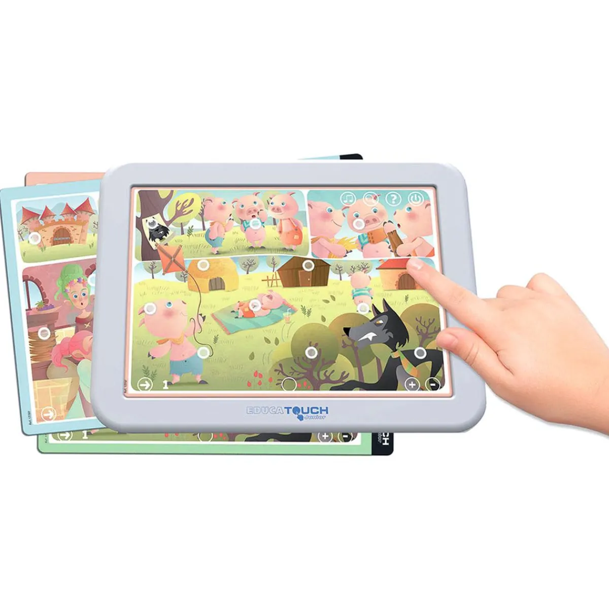 Best Educa Borrás - Educa Touch Junior Cuentacuentos 2 Juguetes Educativos Y Libros|Juegos Y Puzzles