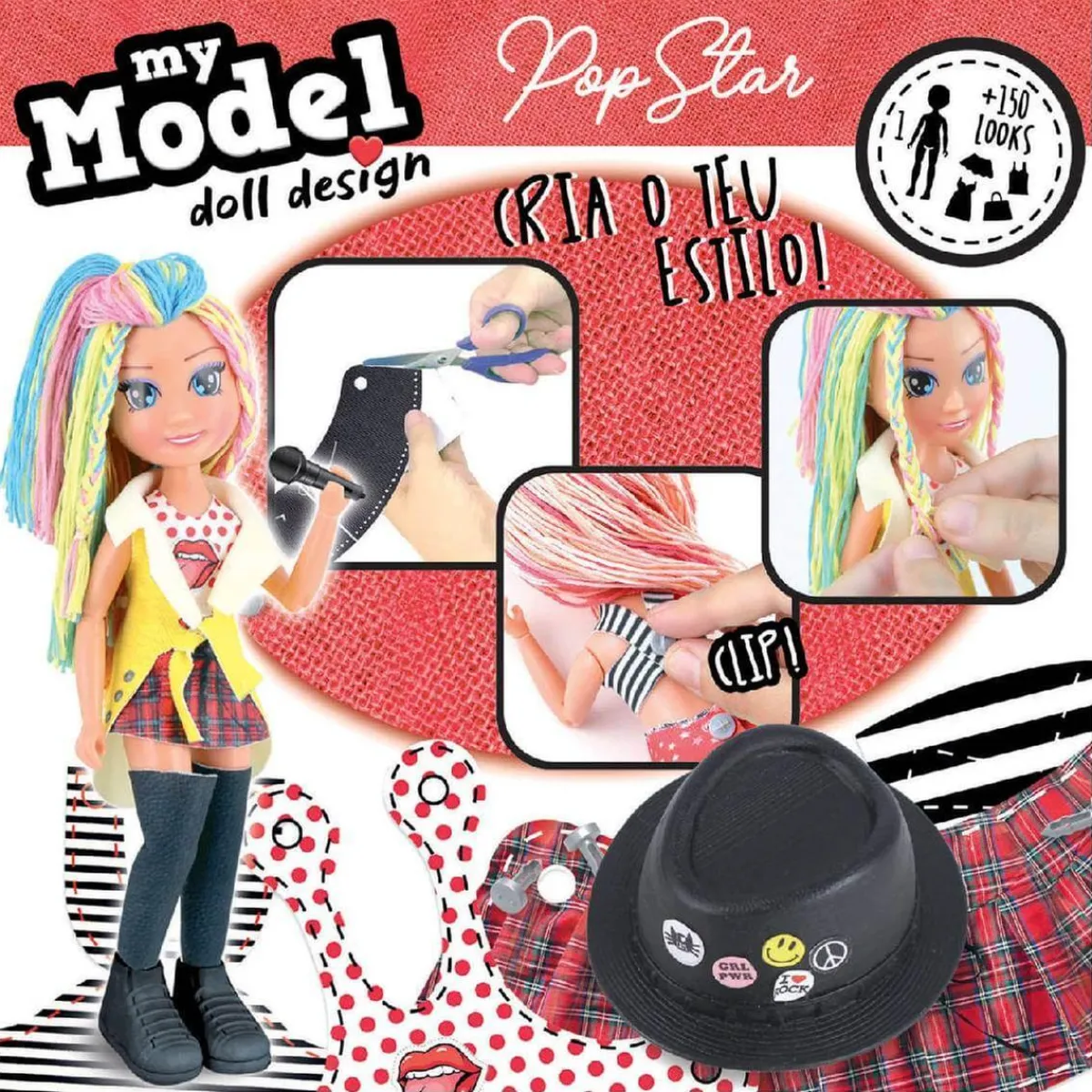 Educa Borrás - Muñeca My Model Doll Design Pop Star*EDUCA BORRAS Discount