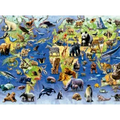 educa borrás - Puzzle Fauna Amenazada 500 Piezas Adultos ㅤ*EDUCA BORRAS Online