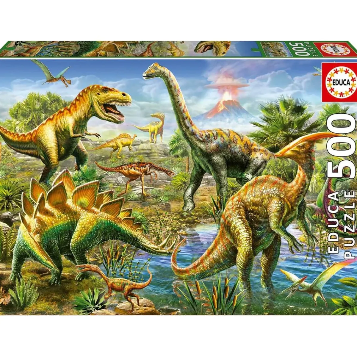 Sale educa borrás - Puzzle Jurásico Adultos 500 Piezas ㅤ Juegos Y Puzzles