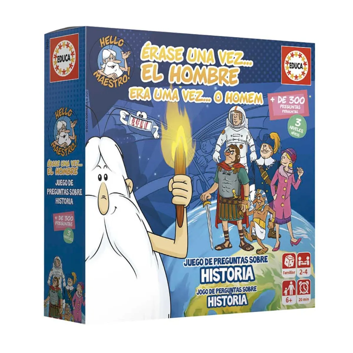 Educa Borrás - Érase Una Vez La Historia - Juego de Mesa*EDUCA BORRAS New