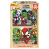 Educa Borrás - Spidey y su Superequipo - Pack puzzles de madera 2x25 piezas Juegos Y Puzzles