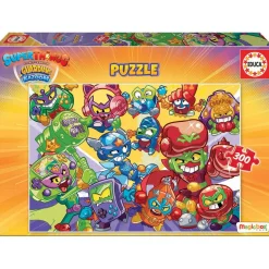 New Educa Borrás - SuperThings - Puzzle 300 piezas Juegos Y Puzzles