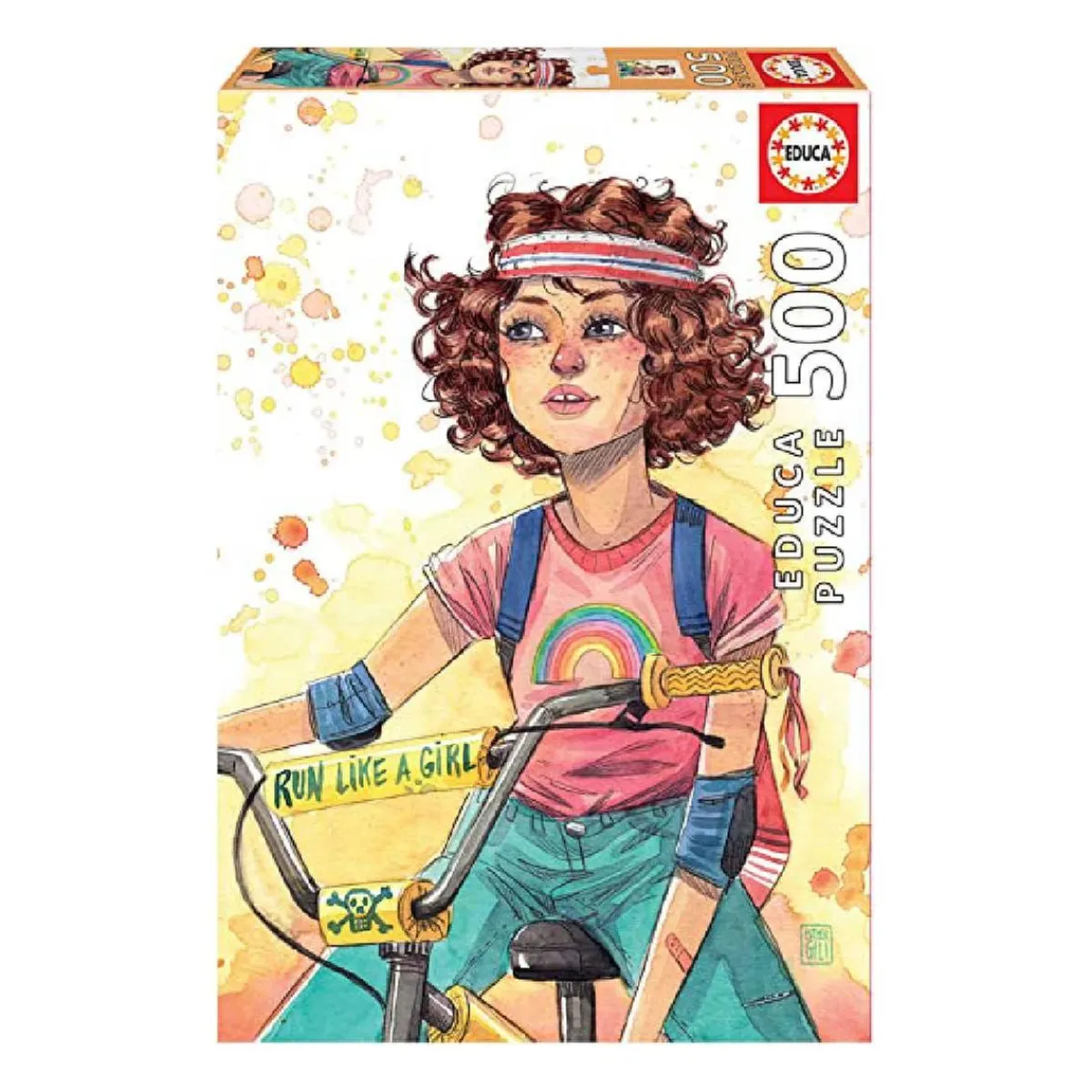 Outlet Educa Borrás - Run like a Girl - Puzzle 500 piezas Juegos Y Puzzles