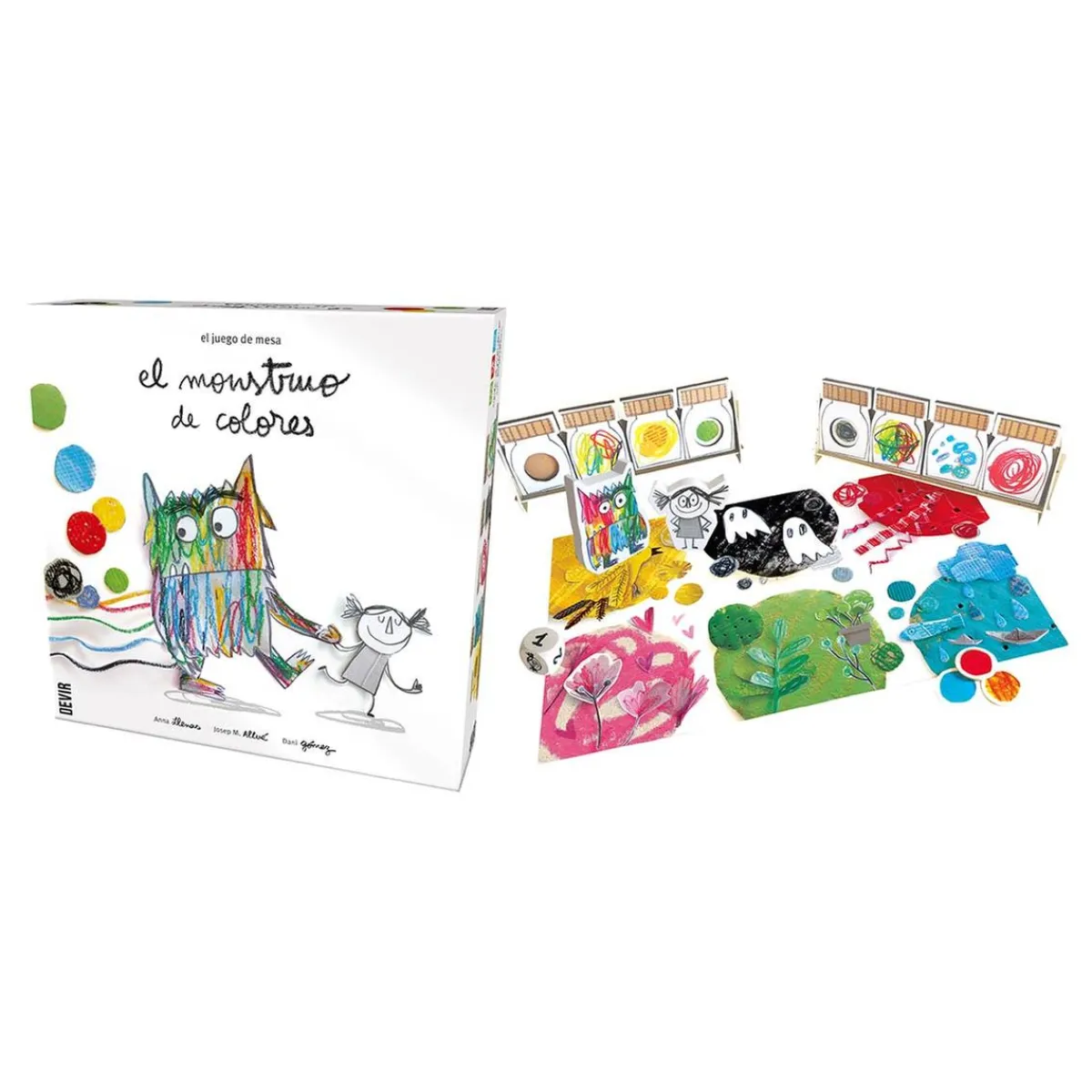 El Monstruo de Colores - Juego de Mesa*DEVIR Discount