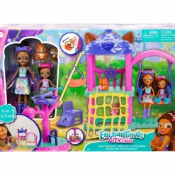 Hot - City Tails - Parque de juegos de Sabine y Seneca Squirrel Muñecas