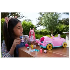 Enchantimals - Conejitomóvil con muñeca*BARBIE Clearance
