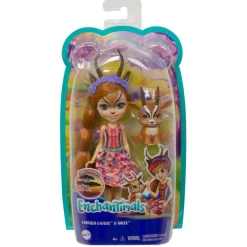 - Gabriela Gazelle y Racer - Pack muñeca y mascota*ENCHANTIMALS Hot