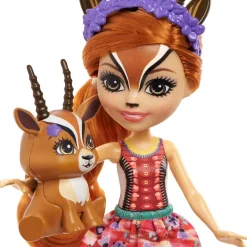 - Gabriela Gazelle y Racer - Pack muñeca y mascota*ENCHANTIMALS Hot