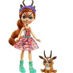 - Gabriela Gazelle y Racer - Pack muñeca y mascota*ENCHANTIMALS Hot