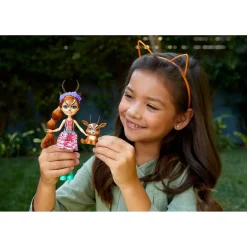 - Gabriela Gazelle y Racer - Pack muñeca y mascota*ENCHANTIMALS Hot