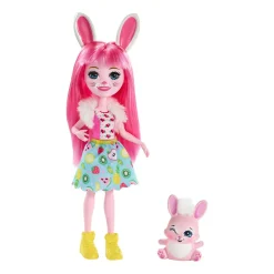 Enchantimals - Muñeca con Mascota - Bree Bunny y Twist Muñecas