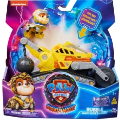 Hot Energía - Patrulla Canina - Camión de construcción de juguete con figura de acción, luces y sonidos ㅤ Coleccionables Y Mini Mundos