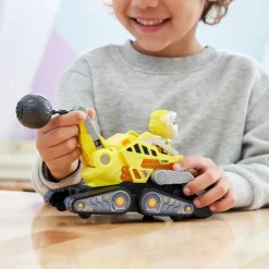 Hot Energía - Patrulla Canina - Camión de construcción de juguete con figura de acción, luces y sonidos ㅤ Coleccionables Y Mini Mundos