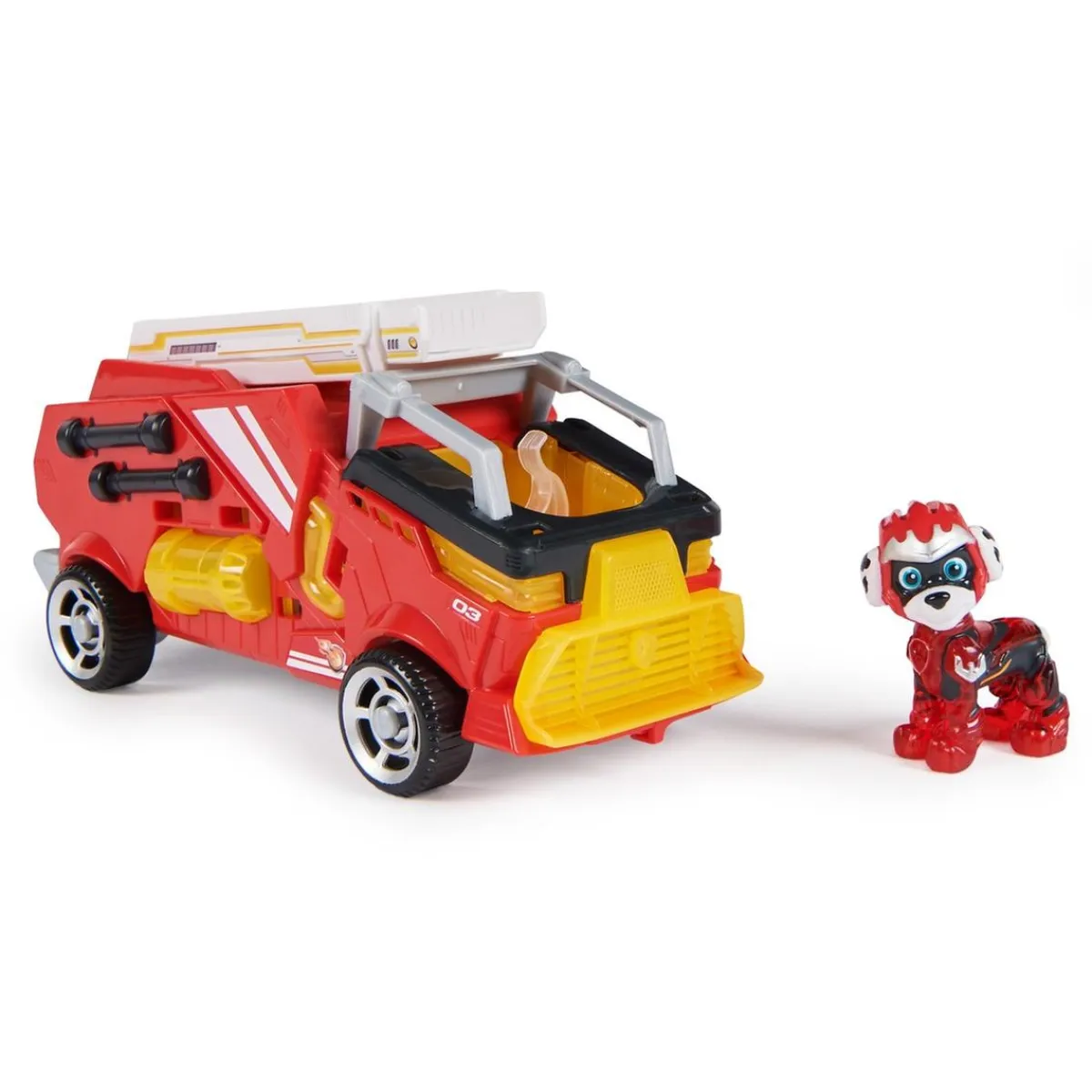 Outlet Energía - Patrulla Canina - Camión de bomberos de juguete con figura de acción de Marshall, luces y sonidos ㅤ Coleccionables Y Mini Mundos