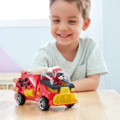 Outlet Energía - Patrulla Canina - Camión de bomberos de juguete con figura de acción de Marshall, luces y sonidos ㅤ Coleccionables Y Mini Mundos