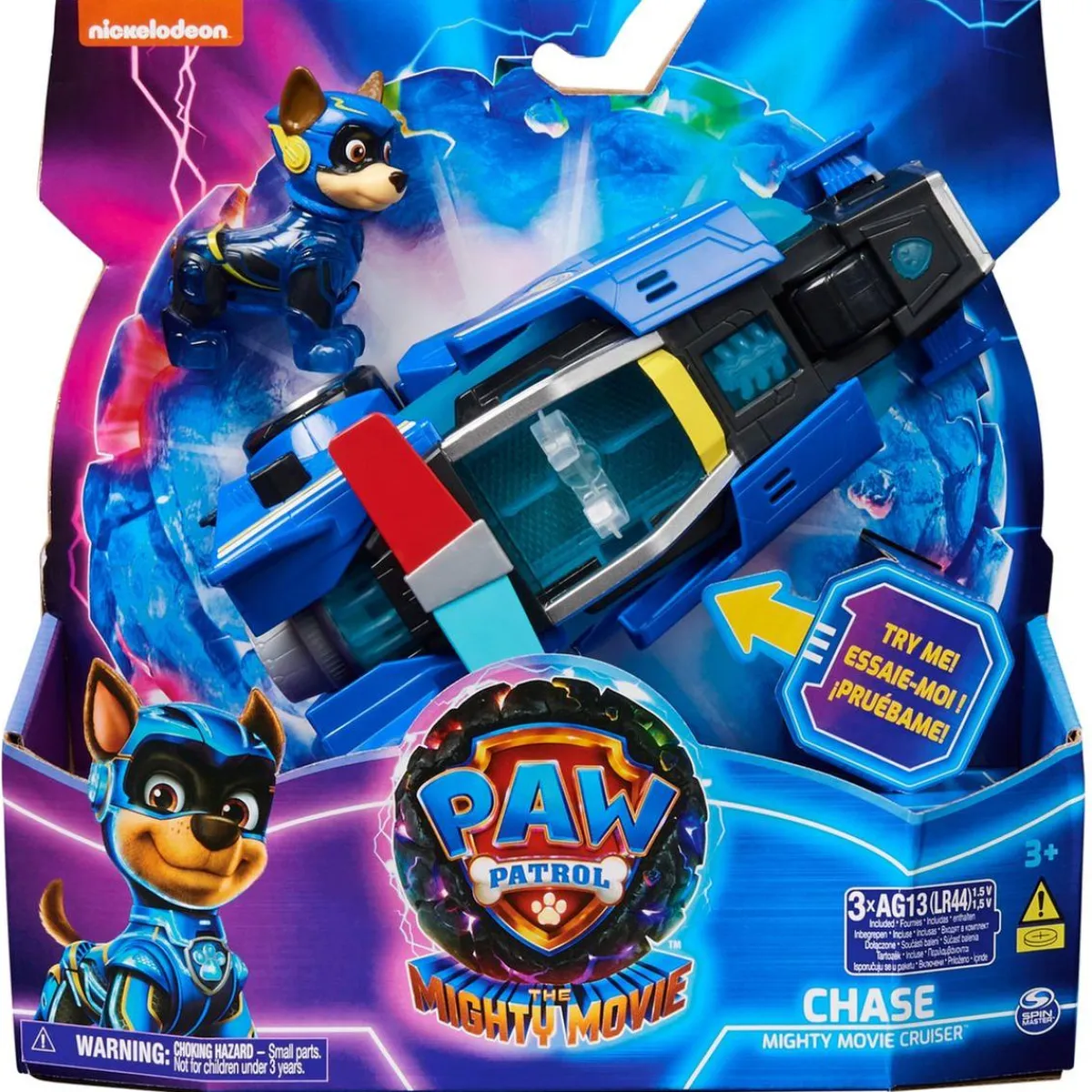 Clearance Energía - Patrulla Canina - Coche de juguete con figura de acción, luces y sonidos de Paw Patrol ㅤ Coleccionables Y Mini Mundos