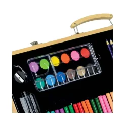 Sale Estuche de madera 180 piezas Arte Y Manualidades