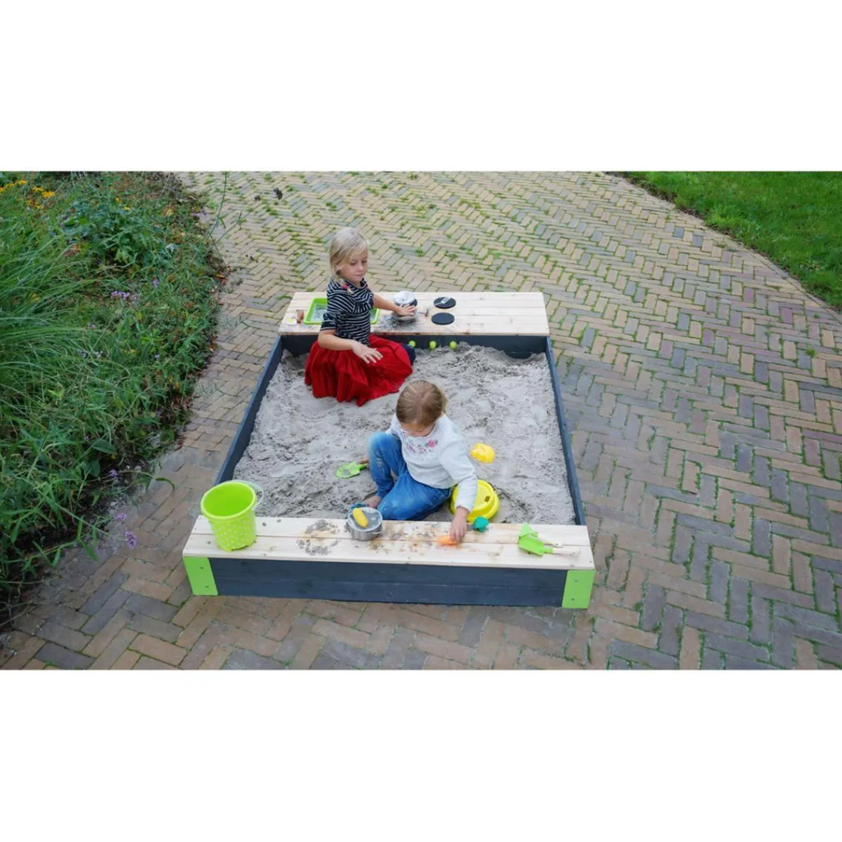 Exit - Arenero de madera Aksent 200 x 140 cm*Exit Toys