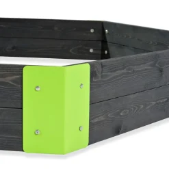 Exit - Arenero de madera Aksent Hexágono 160 x 140 cm*Exit Toys Outlet