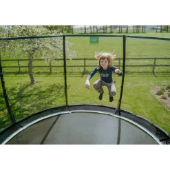 Outlet Exit - Cama elástica Allure Premium 366 cm verde Camas Elásticas