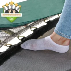 Hot Exit - Cama elástica Allure Premium 305 cm verde Camas Elásticas