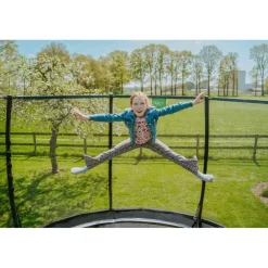 Discount Exit - Cama elástica Allure Classic 366 cm negro Camas Elásticas