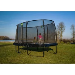 Clearance Exit - Cama elástica Allure Premium 244 x 427 cm negro Camas Elásticas