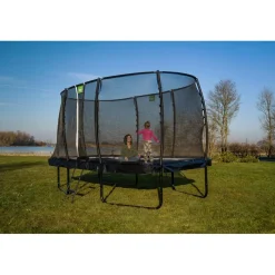 Clearance Exit - Cama elástica Allure Classic 244 x 427 cm negro Camas Elásticas