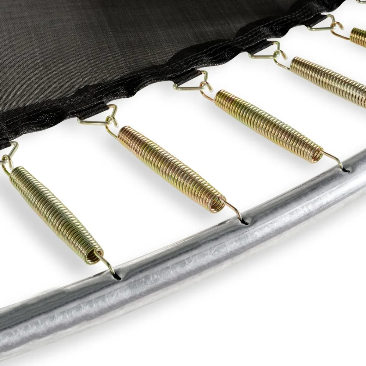 Outlet Exit - Cama elástica de suelo Allure Premium 244 x 427 cm verde Camas Elásticas