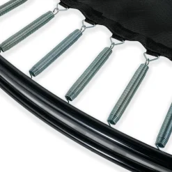 Outlet Exit - Cama elástica de suelo Dynamic 366 cm negro con perímetro de seguridad Camas Elásticas