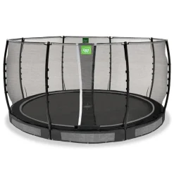 Exit - Cama elástica de suelo Allure Classic 427 cm negro*Exit Toys Best