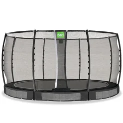 Exit - Cama elástica de suelo Allure Premium 427 cm negro*Exit Toys