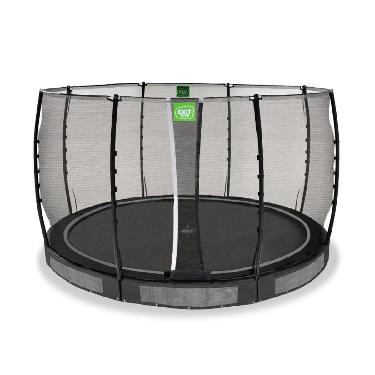 Exit - Cama elástica de suelo Allure Classic 366 cm negro*Exit Toys