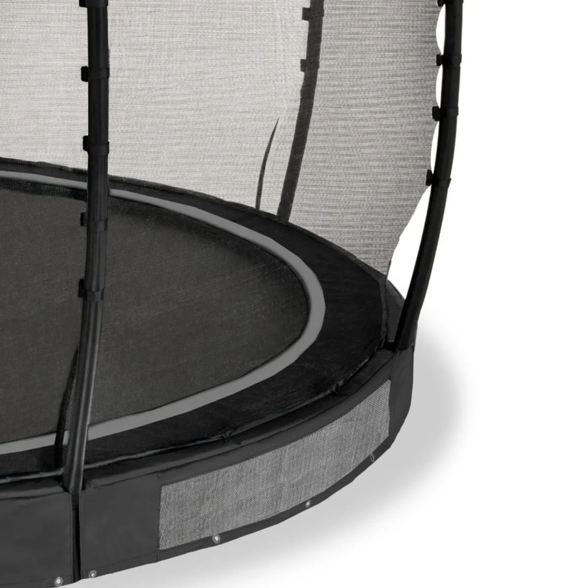 Exit - Cama elástica de suelo Allure Classic 366 cm negro*Exit Toys