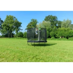 Hot Exit - Cama elástica Lotus Premium 305 cm negro Camas Elásticas