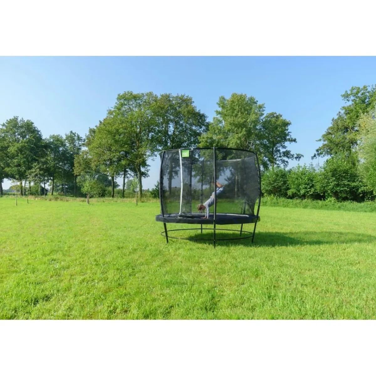 Exit - Cama elástica Lotus Premium 305 cm verde Camas Elásticas