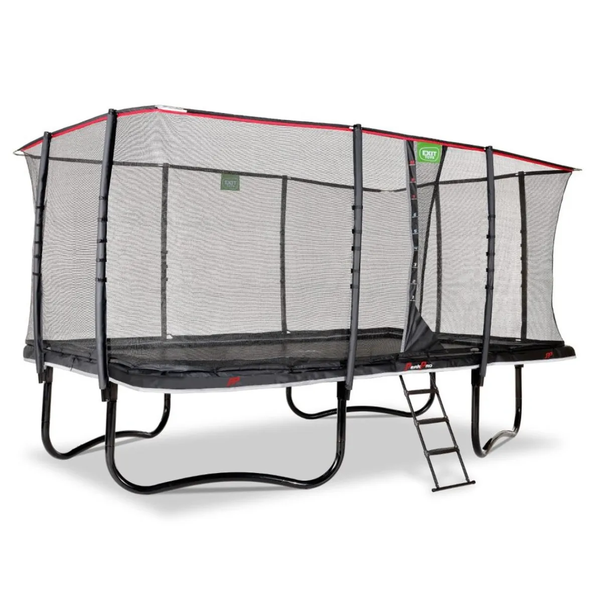 Exit - Cama elástica PeakPro 305 x 518 cm negro Camas Elásticas