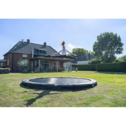 Clearance Exit - Cama elástica redonda con acolchado negro 305 cm Camas Elásticas