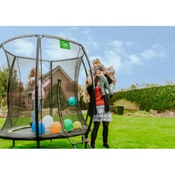 Exit - Cama elástica Silhouette redonda 183 cm Camas Elásticas