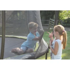 Exit - Cama elástica Silhouette redonda 427 cm*Exit Toys